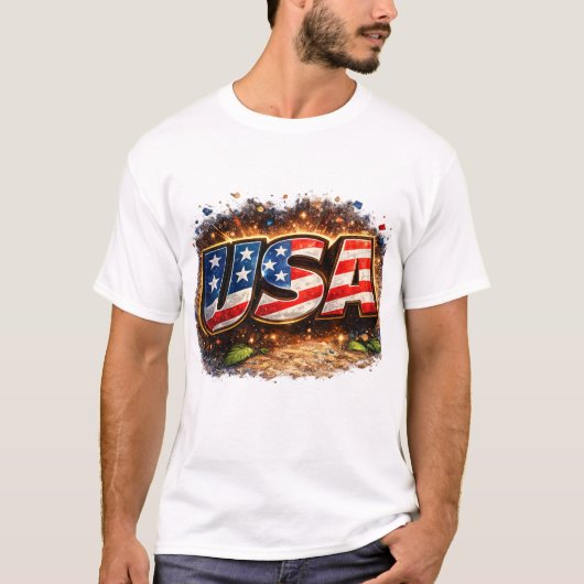 USA T-Shirt (Vorderseite)