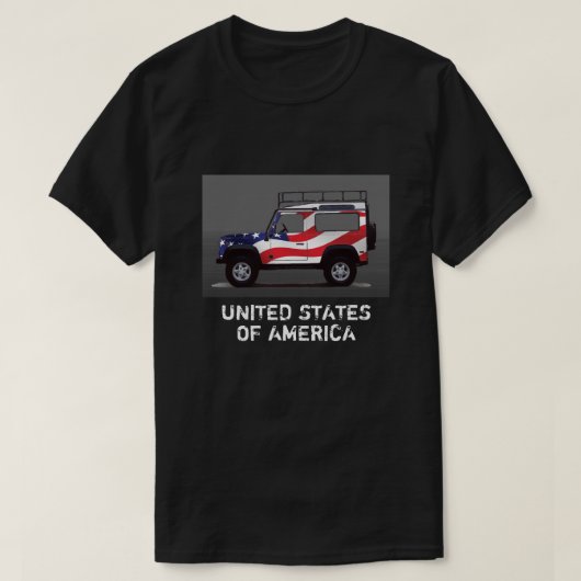 USA T-Shirt (Design vorne)