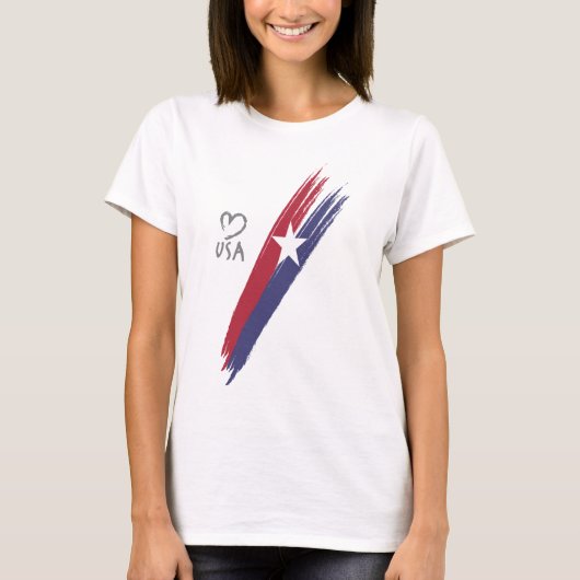 USA T-Shirt (Vorderseite)