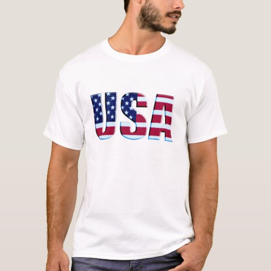 USA ! T-Shirt (Vorderseite)