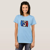 USA T SHIRT (Vorne ganz)