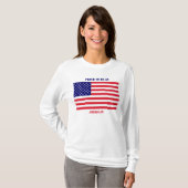 USA_T-shirt (Frauen) T-Shirt (Vorne ganz)