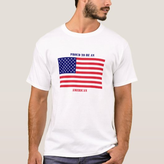 USA_T-Shirt (Männer) T-Shirt (Vorderseite)