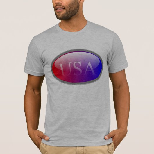 USA-T-Shirt T-Shirt (Vorderseite)