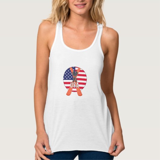 USA TANK TOP (Vorderseite)