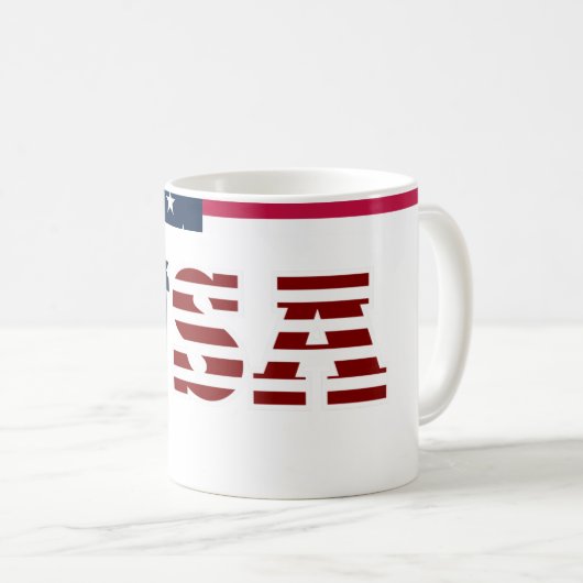 USA TASSE (VorderseiteRechts)