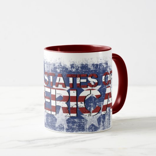 USA Tasse (VorderseiteRechts)