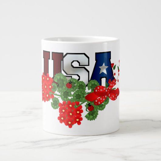 USA-Tasse Jumbo-Tasse (Vorderseite)
