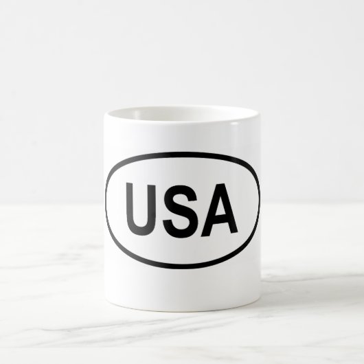 USA-Tasse Kaffeetasse (Mittel)
