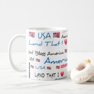 USA-TASSE KAFFEETASSE