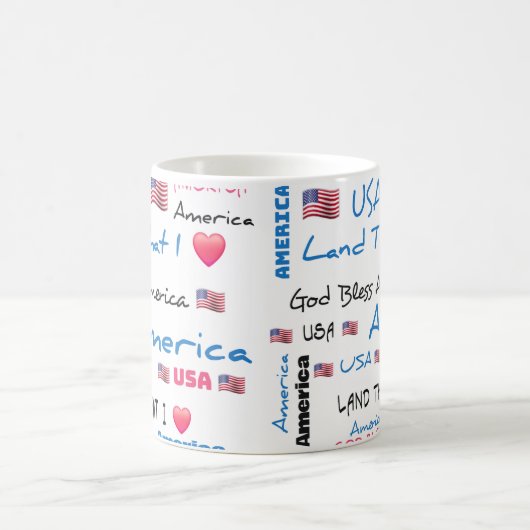 USA-TASSE KAFFEETASSE (Mittel)