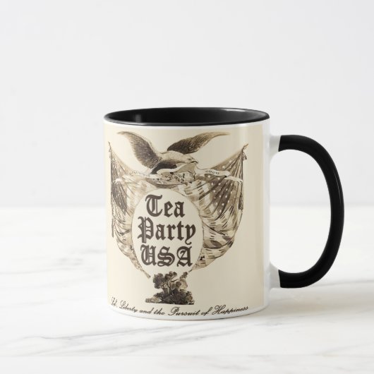 USA Tea Party Revolt Tasse (Rechts)
