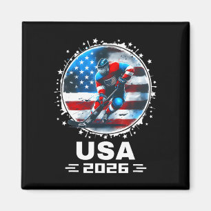 Usa Team 2026 Vereinigte Staaten Amerikanische Fla Magnet