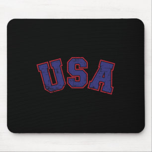 Usa-Team für patriotischen Unabhängigkeitstag am 4 Mousepad
