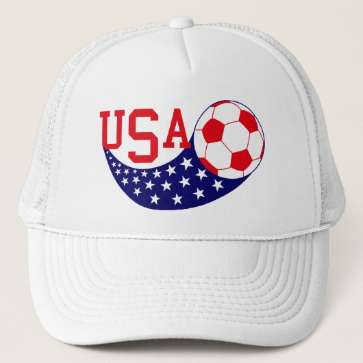 Usa Team Fußball Truckerkappe (Vorderseite)
