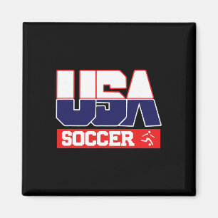 Usa Team Soccer - Männer und Frauen American Sport Magnet