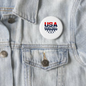 Usa Team Sports Basketball Button (Beispiel)