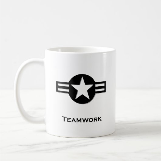 USA Teamwork Kaffeetasse (Links)