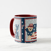 USA Teddy Bears Tasse (Vorderseite Links)