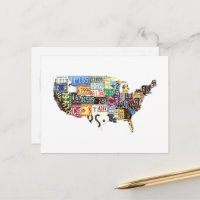 USA-Teller von Lizenzen Vintag