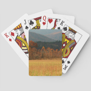 USA, Tennessee. Cades Cove in der Smoky Mountain Spielkarten