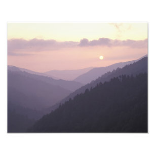 USA, Tennessee. Große Smokey Mountains 3 Fotodruck