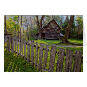 USA, Tennessee, Hütte in Cades Cove