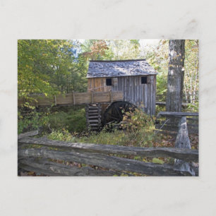 USA - Tennessee. Kabelmühle im Gebiet von Cades Co Postkarte