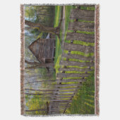 USA, Tennessee, Kabine in Cades Cove Decke (Vorderseite Vertikal)