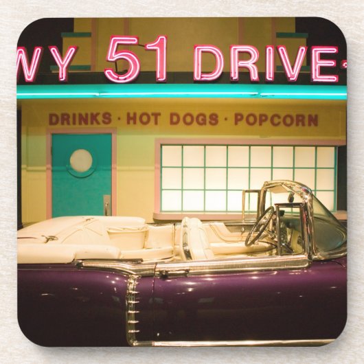 USA, Tennessee, Memphis: Elvis Presley Getränkeuntersetzer (Vorderseite)