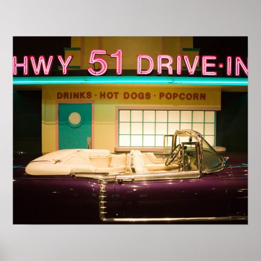 USA, Tennessee, Memphis: Elvis Presley Poster (Vorne)