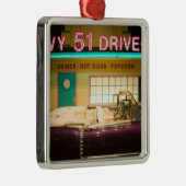 USA, Tennessee, Memphis: Elvis Presley Silbernes Ornament (Rechts)