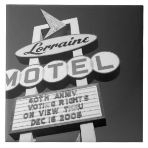 USA, Tennessee, Memphis, nationale zivile Rechte Fliese