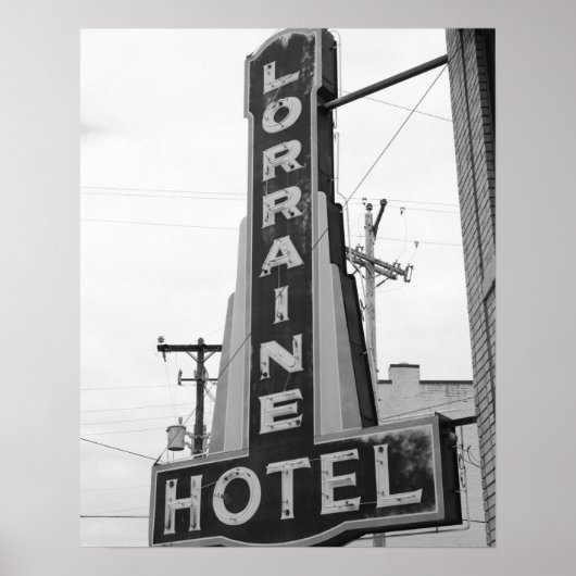 USA, Tennessee, Memphis: Nationale Zivile Rechte Poster (Vorne)