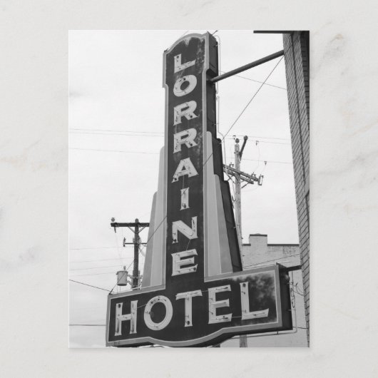 USA, Tennessee, Memphis: Nationale Zivile Rechte Postkarte (Vorderseite)