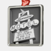 USA, Tennessee, Memphis, nationale zivile Rechte Silbernes Ornament (Links)