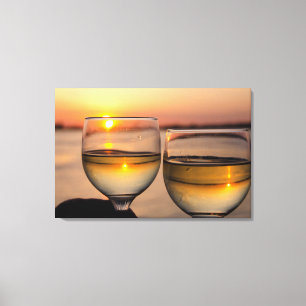 USA, Tennessee, Mississippi River in der Nähe von Leinwanddruck