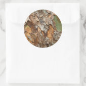 USA, Tennessee, Nah von Rinde auf einem Baum Runder Aufkleber (Tasche)