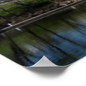 USA, Tennessee, Nashville. Cumberland Poster (Ecke)