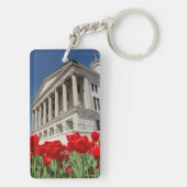 USA, Tennessee, Nashville. Historischer Tennessee Schlüsselanhänger (Rückseite)