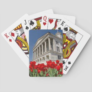 USA, Tennessee, Nashville. Historischer Tennessee Spielkarten