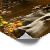 USA, Tennessee. Rushing Mountain Creek 3 Poster (Ecke)
