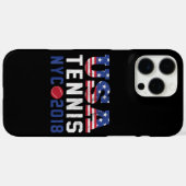 USA Tennis US New York 2018 Open Case-Mate iPhone Hülle (Rückseite (Horizontal))