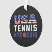 USA Tennis US New York 2018 Open Ornament (Vorderseite)