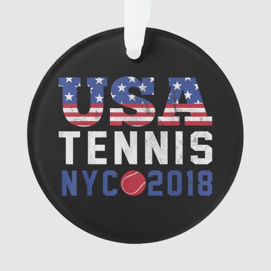 USA Tennis US New York 2018 Open Ornament (Vorderseite)