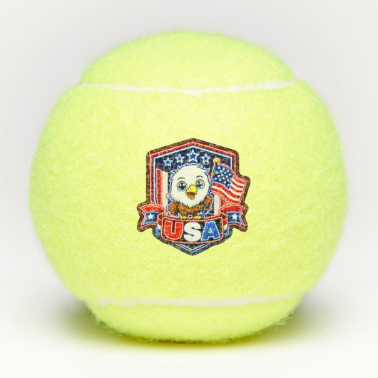 USA TENNISBÄLLE (Vorderseite)