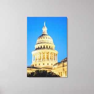USA, Texas, Austin. Capitol Building (1888) 2 Leinwanddruck