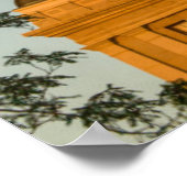 USA, Texas, Austin. Hauptstadt Gebäude (1888) Poster (Ecke)