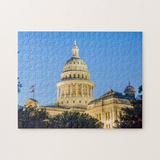 USA, Texas, Austin. Hauptstadts-Gebäude (1888) 3 Puzzle (Horizontal)