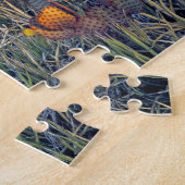 USA, Texas, Big Bend NP. Sandrosa Dämmerung Puzzle (Seite)